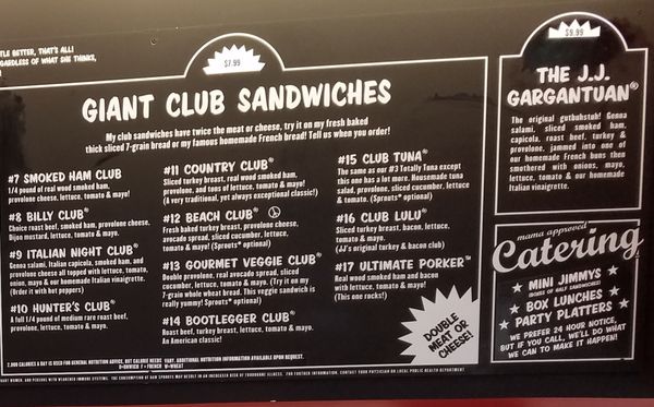 Menu photo 3 Jimmy John's Downey, CA Menu photo 3 Jimmy John's Downey, CA