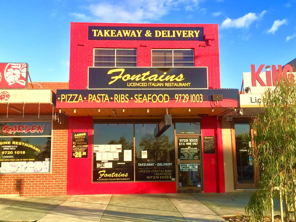 FONTAINS PIZZA RESTAURANT Updated September 2024 8 The Mall