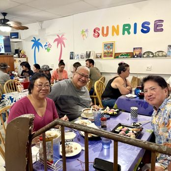 Sunrise Restaurant - Inside seating - Sushi Bars Near Me - Honolulu, Hawaii