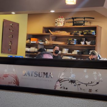 Satsuma Sushi - a view of the kitchen - Japanese Near Me - Mountain View, California