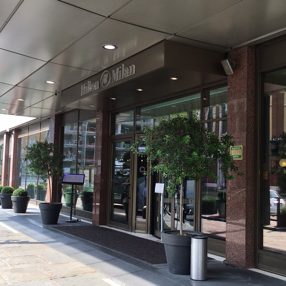 Hilton Milano - Entrance - Hotels Near Me - Milan, Michigan