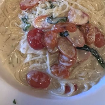 Café Figaro - Angel hair Alfredo - Italian Near Me - Burlingame, California