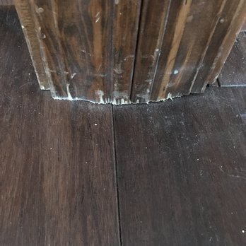 Ritchie Floors - This is how he left the closet trim. - Flooring Near Me - Saint Charles, Illinois