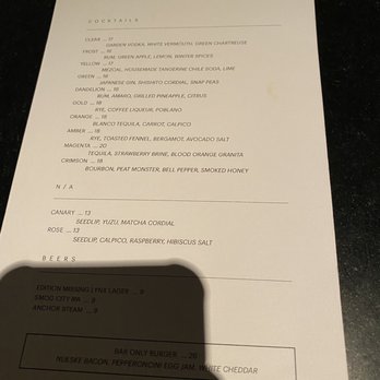 Ardor - Cocktail menu - New American Near Me - West Hollywood, California Ardor - Cocktail menu - New American Near Me - West Hollywood, California