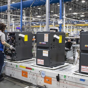 Sky Heating, AC, Plumbing & Electrical - Sky Signature Series furnaces coming off the assembly line. All American Made with pride in Houston TX! - Heating & Air Conditioning/HVAC Near Me - Tualatin, Oregon Sky Heating, AC, Plumbing & Electrical - Sky Signature Series furnaces coming off the assembly line. All American Made with pride in Houston TX! - Heating & Air Conditioning/HVAC Near Me - Tualatin, Oregon