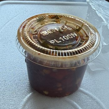 Asian Style Kitchen - Their delicious pepper sauce (it's like a pepper forward crack sauce) - Asian Fusion Near Me - Merced, California