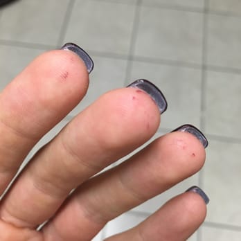 Nailery - Leaving dark polish residue all over my fingers? NOT okay. - Nail Salons Near Me - Houston, Texas Nailery - Leaving dark polish residue all over my fingers? NOT okay. - Nail Salons Near Me - Houston, Texas