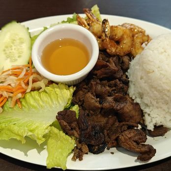 Pho Chopstix - Pork/Shrip rice plate - Vietnamese Near Me - Gardnerville, Nevada Pho Chopstix - Pork/Shrip rice plate - Vietnamese Near Me - Gardnerville, Nevada
