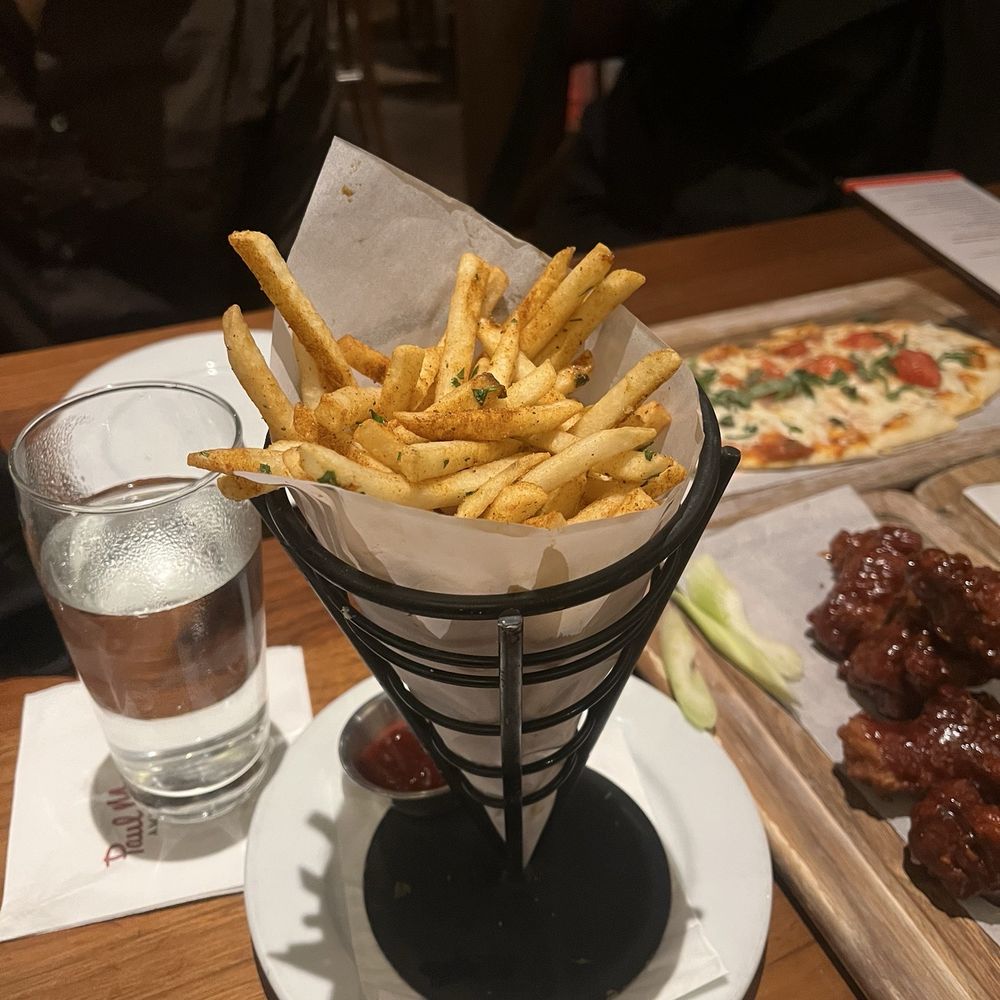 Paul Martin's American Grill Irvine Spectrum - Happy hour Cajun fries ($4) - New American Near Me - Irvine, California