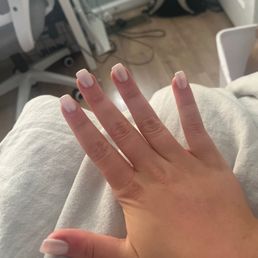 acrylic set with chrome! acrylic set with chrome!