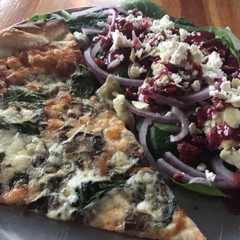 Sizzle Pie - Slice & salad for $7. Police & Thieves with Hellion salad. +$1 with soda. - Pizza Near Me - Portland, Oregon