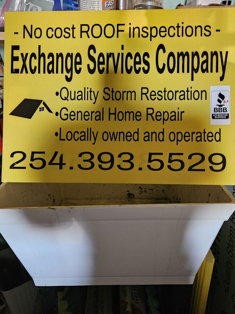 Slide of Exchange Services