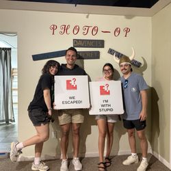 Baffled escape rooms