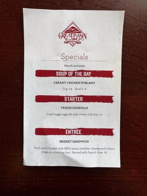 Menu photo 8 Great Basin Brewing Co. - Sparks Sparks, NV Menu photo 8 Great Basin Brewing Co. - Sparks Sparks, NV