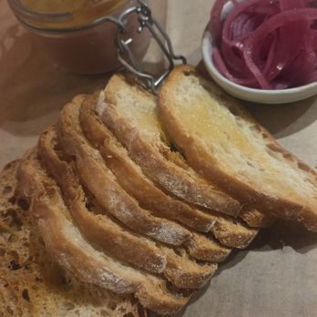 Salty Sow - Chicken liver mousse - American Near Me - Austin, Texas