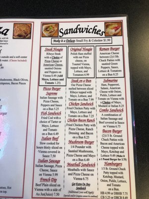 Menu photo 2 Romano's Griffith, IN