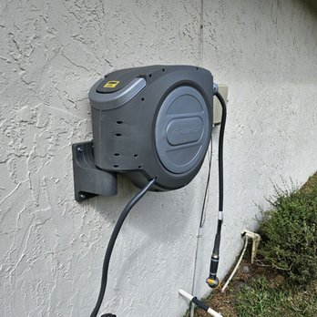 Jax Handyman Pro - Retractable wall mounted hose. - Handyman Near Me Jax Handyman Pro - Retractable wall mounted hose. - Handyman Near Me
