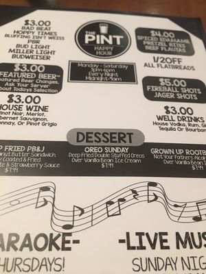 Menu photo 6 The Pint Las Vegas, NV Menu photo 6 The Pint Las Vegas, NV