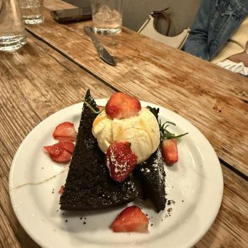 Malibu Farm Restaurant - Grilled chocolate cake - Salad Near Me - Malibu, California Malibu Farm Restaurant - Grilled chocolate cake - Salad Near Me - Malibu, California