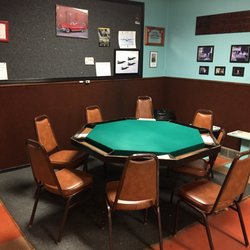 Burien Elks Lodge No 2143 - Poker table in the game room.