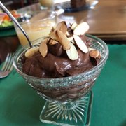 Photo of Bloodroot Vegetarian Restaurant - Bridgeport, CT, United States. Best chocolate mousse