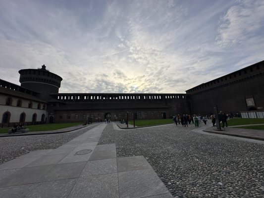 Sforzesco Castle by null