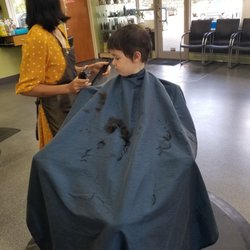 Wilsonville Barber - Grandson haircut