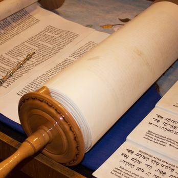 Congregation Beth Emeth - One of our Torahs - Synagogues Near Me - Herndon, Virginia