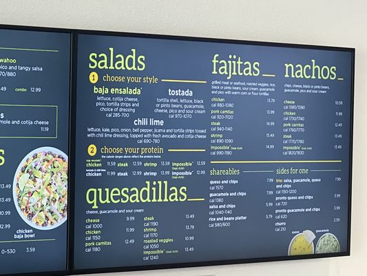 Menu photo 2 Baja Fresh Las Vegas, NV Menu photo 2 Baja Fresh Las Vegas, NV