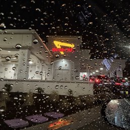 That outside drive through view