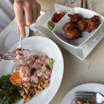 Casablanca - Ceviche and Conch Fritters - Seafood Near Me - Miami, Florida