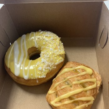 Popover - Lilikoi donut and mango puff. Delicious! - Bakeries Near Me - Hilo, Hawaii