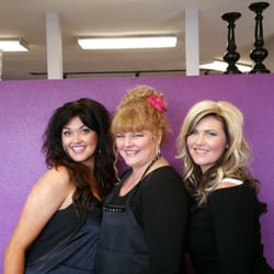 Lush Hair Salon - Nicky Liz and Neena a few of the stylists at the new Lush salon!!!