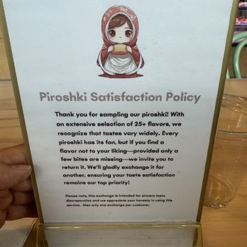 Pinoyshki Bakery & Cafe - Satisfaction Guarantee!! We had Allium allergy, so after 3 bites of Allium-potato mix, they still happily switch to another 1 of our liking - Bakeries Near Me - Seattle, Washington Pinoyshki Bakery & Cafe - Satisfaction Guarantee!! We had Allium allergy, so after 3 bites of Allium-potato mix, they still happily switch to another 1 of our liking - Bakeries Near Me - Seattle, Washington