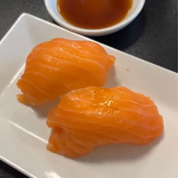 Tsunami Sushi - Nigiri salmon - Sushi Bars Near Me - Edinburg, Texas Tsunami Sushi - Nigiri salmon - Sushi Bars Near Me - Edinburg, Texas
