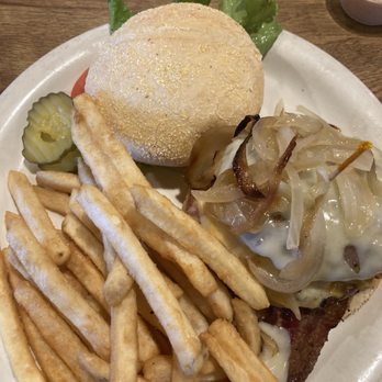 Harvester Restaurant - The Rancher Burger - American Near Me - Spangle, Washington