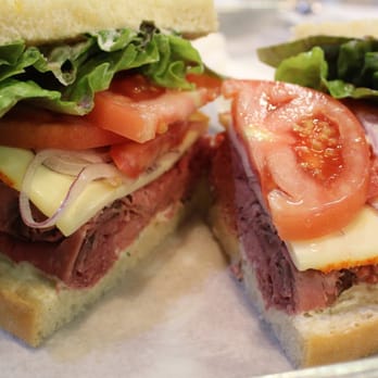Parker & Otis - Roast Beef, Muenster, Red Onions, Horse Radish, Lettuce and tons of flavor! - Specialty Food Near Me - Durham, North Carolina Parker & Otis - Roast Beef, Muenster, Red Onions, Horse Radish, Lettuce and tons of flavor! - Specialty Food Near Me - Durham, North Carolina