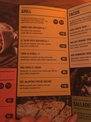 Menu photo 3 Zócalo Stockholm, AB Menu photo 3 Zócalo Stockholm, AB