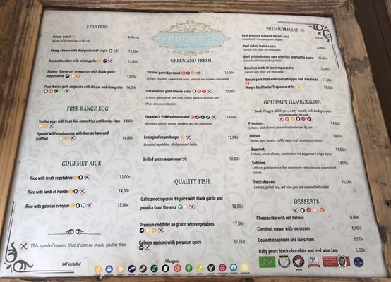 Menu photo 1 Tropicana Ronda, MA Menu photo 1 Tropicana Ronda, MA