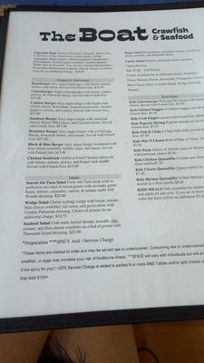 Menu photo 3 The Boat Austin, TX
