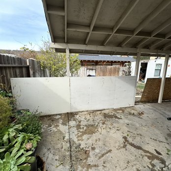 Cinderfella Junk Removal - The walkway was blocked by previous gardens and plywood, so we removed them. - Junk Removal & Hauling Near Me - Los Banos, California Cinderfella Junk Removal - The walkway was blocked by previous gardens and plywood, so we removed them. - Junk Removal & Hauling Near Me - Los Banos, California