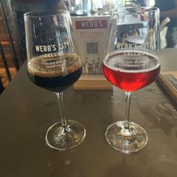 Barrel Aged stout and raspberry Alice Barrel Aged stout and raspberry Alice