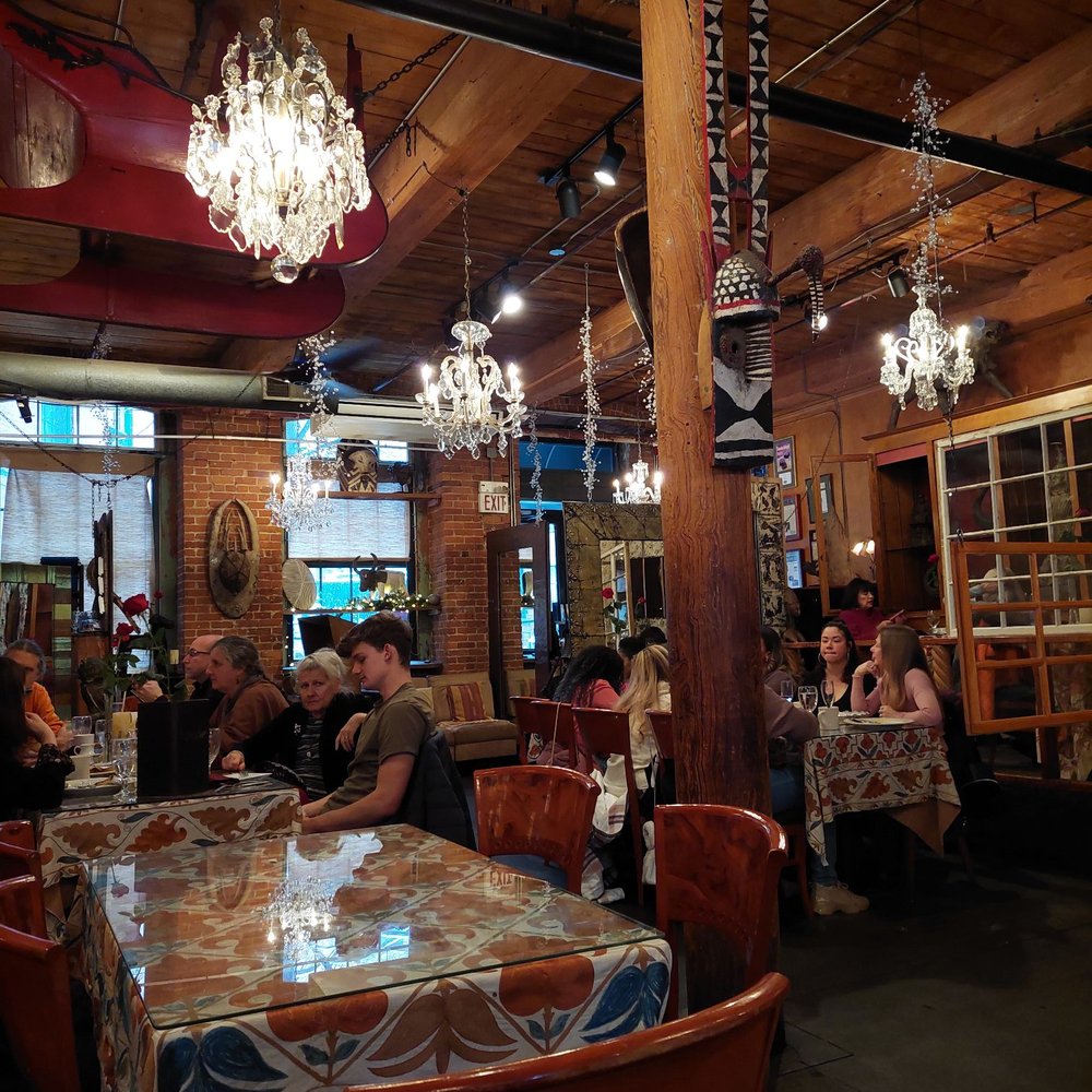 CAV Restaurant - Super eclectic inside... wish the food was just as good - New American Near Me - Providence, Rhode Island CAV Restaurant - Super eclectic inside... wish the food was just as good - New American Near Me - Providence, Rhode Island