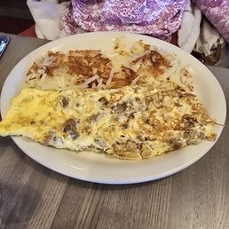 Cheese steak omlet