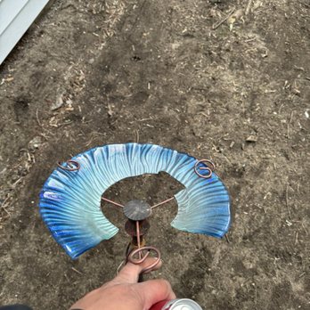 Mancini Roofing and Siding - Broken bird bath that was broken by siding guys by accident or purpose I don't care unacceptable and unnecessary if you have working eyes. - Roofing Near Me - Kingston, New Hampshire