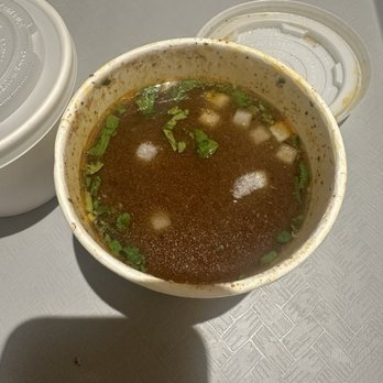 Bussin' Birria Tacos - Beef Consommé- the flavor was decent but nothing overly amazing - Tacos Near Me - Bloomington, Minnesota Bussin' Birria Tacos - Beef Consommé- the flavor was decent but nothing overly amazing - Tacos Near Me - Bloomington, Minnesota