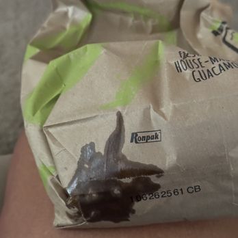 Del Taco - Part of my grease saturated bag that got on my Leather seat in my car when I left the drive - thru - American Near Me - Rancho Santa Margarita, California Del Taco - Part of my grease saturated bag that got on my Leather seat in my car when I left the drive - thru - American Near Me - Rancho Santa Margarita, California