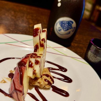 Love Sushi - Apple with peanut butter & chocolate - Japanese Near Me - Bakersfield, California