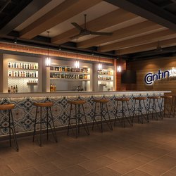 Red Mesa Events - La Cantinita Terrace: The balcony bar and lounge overlooks the Cantina courtyard and bubbling fountain. 900 sq ft for parties of 25-80.
