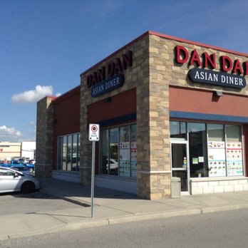 Dan Dan Asian Diner - a car parked in front of the restaurant - Chinese Near Me - Windsor, Ontario